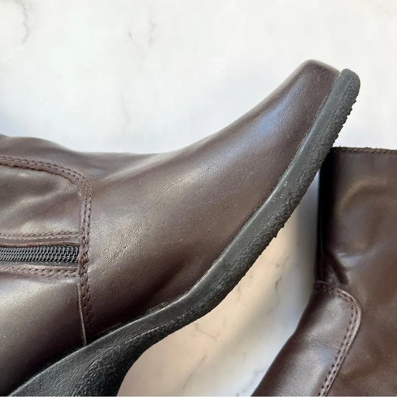 Martino Lindsay Weatherproof Leather Canadian Made Women's Boots Brown Size 10 - Picture 6 of 15